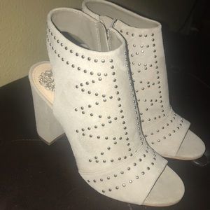 NWT Vince Camuto open toe booties. Size 6